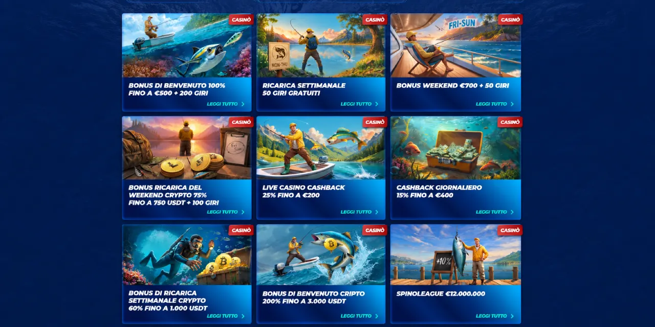 BassBet Casino promozioni bonus benvenuto crypto e cashback Italia